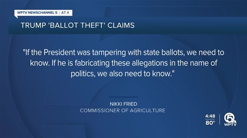 Trump's claims of 'ballot theft' in Broward Co. prompt calls for investigation