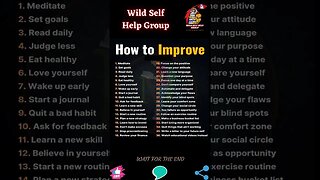 🔥 How to improve 🔥 #shorts 🔥 #wildselfhelpgroup 🔥 21 July 2023 🔥