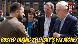 Uniparty Minority Leader Mitch McConnell Busted Taking Zelensky’s FTX Money