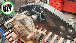 4x4 PTO Driven Timber Trailer BUILD Ep.4 - Chain Housing Finished