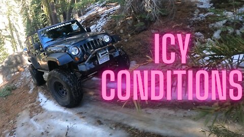 Strawberry Pass 4WD Trail **ICY CONDITIONS**