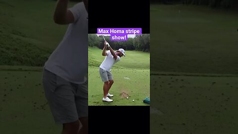 Max Homa stripe show is lit! #maxhoma #golf #tomgillisgolf