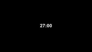 27 Minutes Timer Countdown