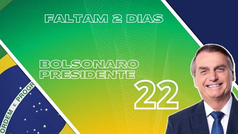 EM DÓI DIAS O BRASIO SABERÁ SE VAI SER DESTRUÍDO OU CONTINUARÁ A CRESCER COM @Jair Bolsonaro