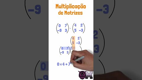 ALGORÍTMO mais FÁCIL para MULTIPLICAR MATRIZES! Fácil e Rápido | Multiplicação de Matrizes |Matletas