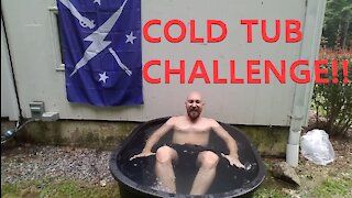 FREEZING COLD TUB!! - ColdTub-HotTub Episode 1