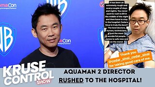 Aquaman 3 Director RUSHED to the Hospital!