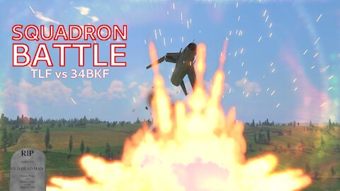 TLF vs 34BKF on Normandy [War Thunder Squadron Battle]