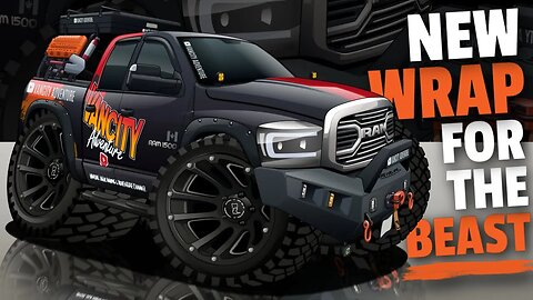 Crazy Truck Wrap | Dodge Ram 1500 | Vancity Adventure