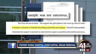 Patient: KU Health System covered up mistake