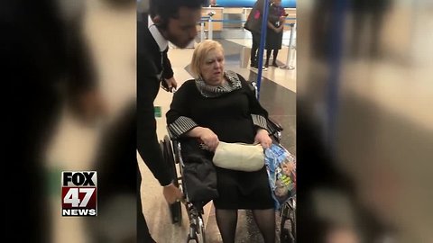 Disabled woman speaks of being lost by airline
