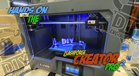 Episode 069: Hands On with the Flashforge Creator Pro 2!