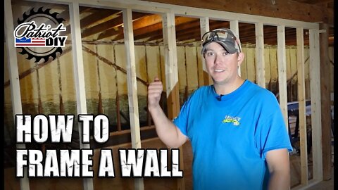 How To Frame A Basic Stud Wall