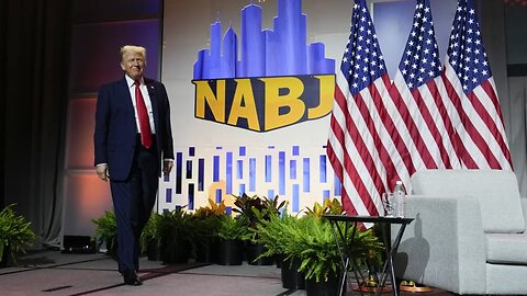 Trump Speaks at National Association of Black Journalists Annual Convention [Full Interview]