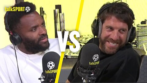 Andy Goldstein WINDS UP Darren Bent By Saying Man UTD Will Finish Above Arsenal This Season?! 👀😂