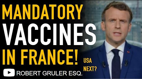 French President Macron Mandates Vaccines – is the USA next? CNN & Charleston College