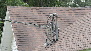 House Electrical Service Drop Who is responsible for the Power Company Lines Wires to the home