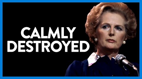 Watch as Margaret Thatcher Calmly Shatters Host’s Big Gov't Dreams