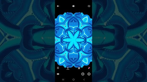 Tangle app on Android: perfect symmetry #6
