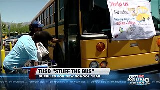 TUSD holds stuff the bus