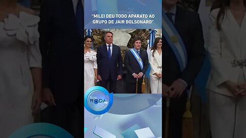 Como foi ENCONTRO entre MILEI e políticos aliados de BOLSONARO na Argentina? #shorts