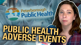 Is Peterborough Public Health adequately reporting adverse events? They refuse to even answer
