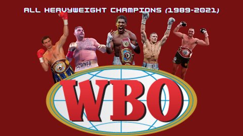 Every WBO Heavyweight Champion of the World, Part 2 - Boxing