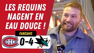 LES REQUINS NAGENT EN EAU DOUCE ! | MTL 0-4 SJS | FANCAM