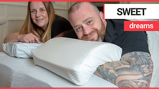 Man saves his marriage by inventing pillow to stop him snoring
