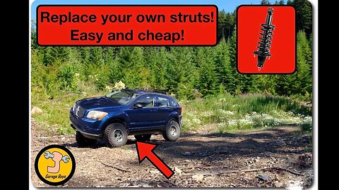 How To Replace Shock Struts On A Dodge Caliber