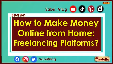 How to Make Money Online from Home: Freelancing Platforms?