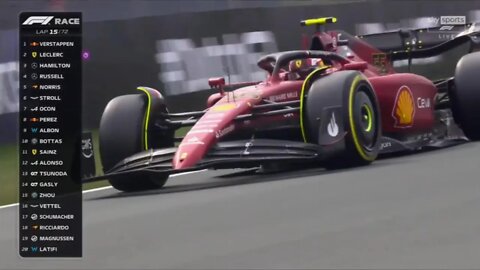 DutchGp 2022 Carlos Sainz pit stop FAIL 13 seconds!!!!