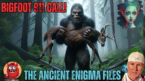 Bigfoot 911 Call: Couple Reports Sasquatch Eating a Deer!