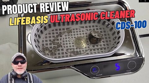 Do Ultrasonic Cleaners Really Work? I Tested the Lifebasis Ultrasonic Cleaner - CDS 100 and Wow!.