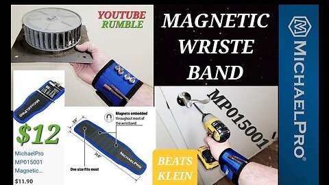 Michael Pro Tools Magnetic Wriste Band #MP015001