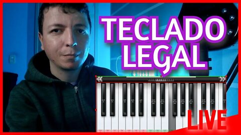 Vamos tocar algumas músicas no TECLADO - Live