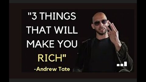 This will make you rich in 2023 - Andrew tate