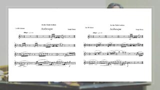 Arabesque, Joseph Turrin - [Heinz Karl Schwebel & Ayrton Banck)] (Trumpet Duet)