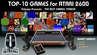 TOP 10 ATARI 2600 GAMES - PALYDYN PRESENTS