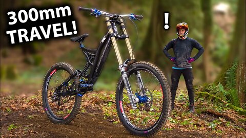 BEHOLD The BOOSTMONSTER! - World’s Greatest DH Bike!? With 300mm of travel!