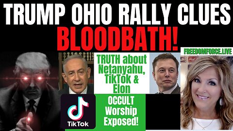 Trump Ohio Rally- Netanyahu, Elon, TikTok, Haiti, Isaiah 65 3-17-24