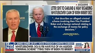 Rep Comer: We're Revealing Biden Crime Family Money Laundering Scheme This Week!