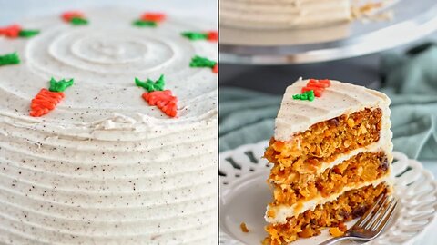 Gluten Free Carrot Cake with Brown Butter Frosting