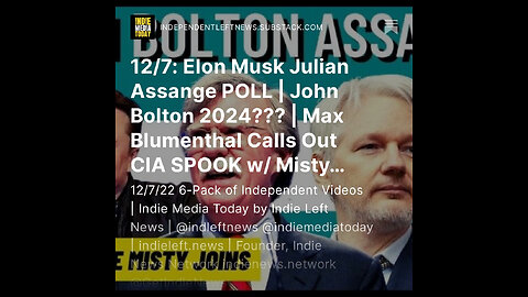 12/7: Misty Winston Visits RBN to Talk Assange & more | New Dem Leader Jeffries Controlled By Worst