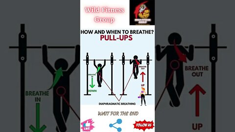 🔥 How and when to breathe during pull ups🔥#shorts🔥#wildfitnessgroup🔥10 July 2022🔥