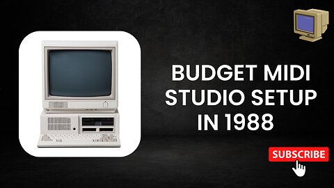 Budget MIDI Studio Setup in 1988