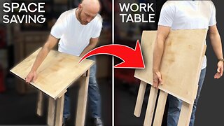 Portable & Affordable Folding Table for Small Spaces