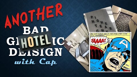 The WORST hotel stay! | Bad Graphic Design with Cap | 010