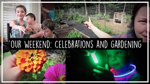 Keeping Chickens OUT of the Garden//Birthday Celebration//Garden Check-In