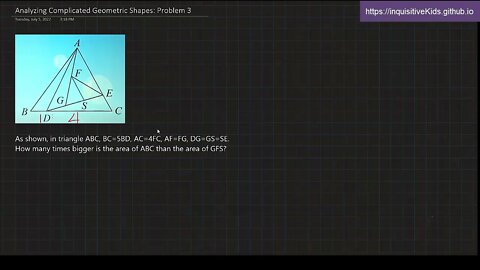 Analyzing Complicated Geometric Shapes: Problem 3